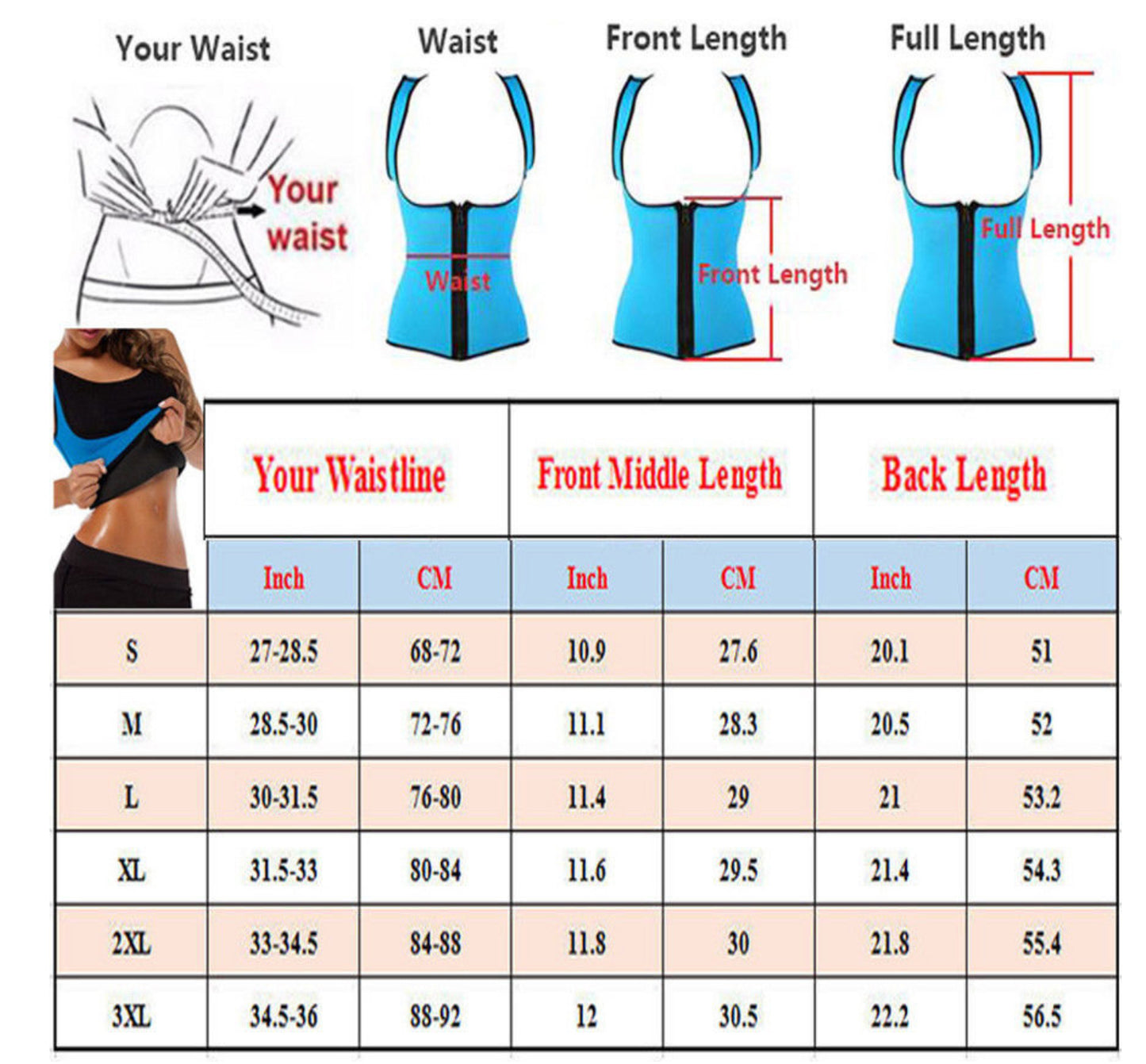 Waist Band Belt Neoprene