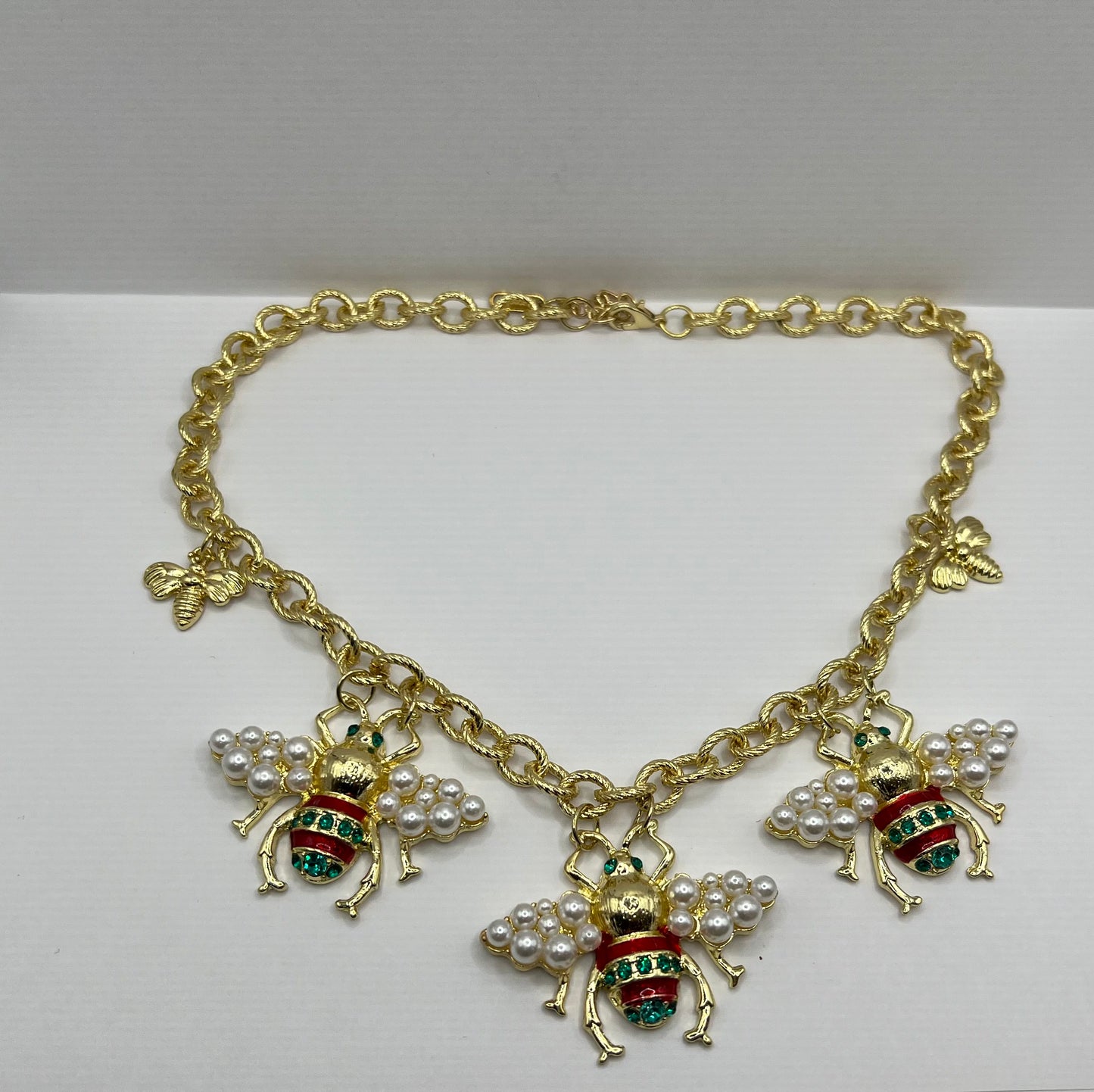 3 Bee Necklace