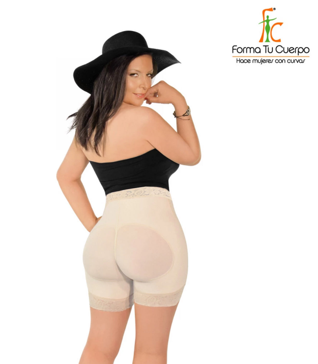 O-070/ O-071 Short Strapless Faja Forma Tu Cuerpo