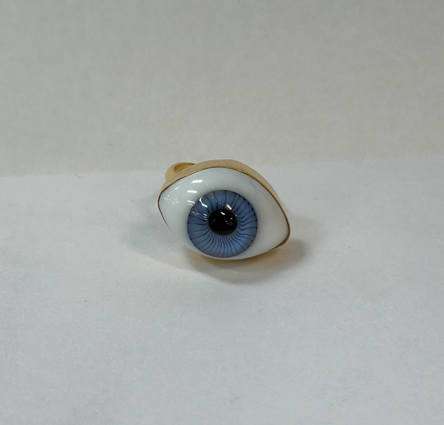 Thin band Eye Ring