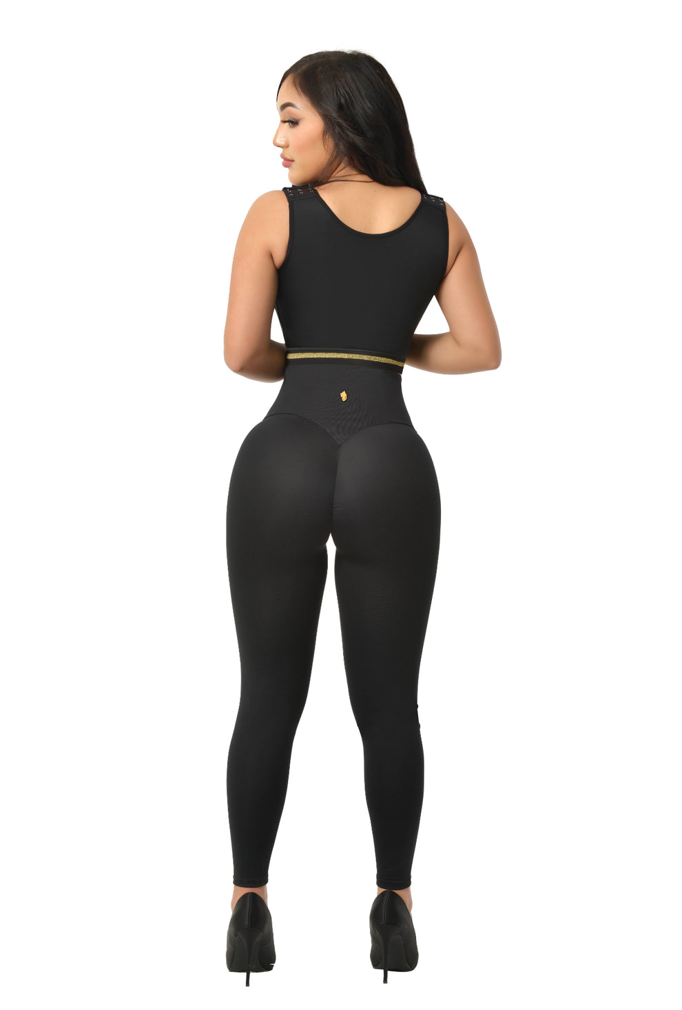 9175 Peach Booty Leggings Elegant Figure Inc