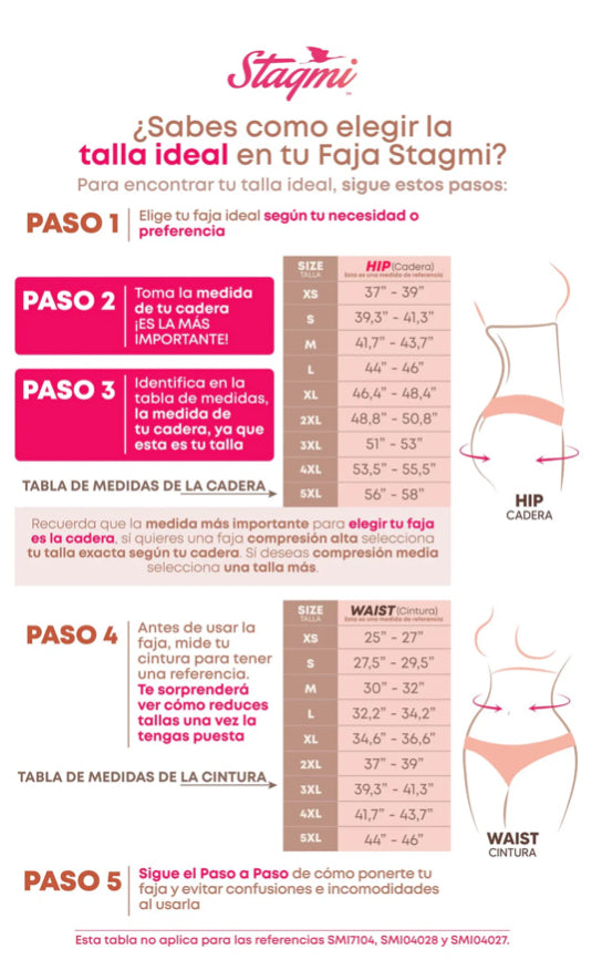 Stagmi 7132 FAJA ULTRA INVISIBLE PROGRESIVA LARGA