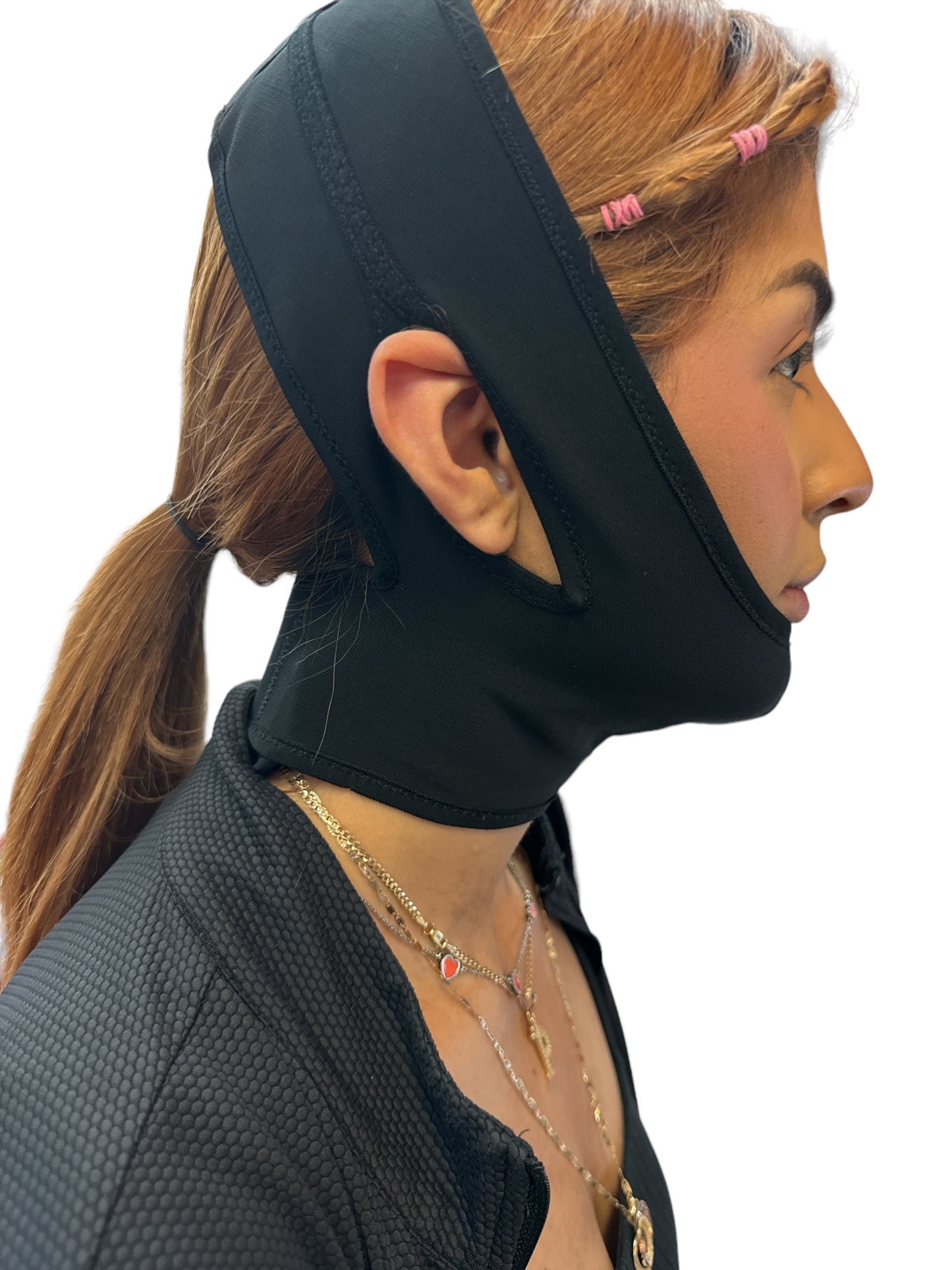 Chin Strap with open ear