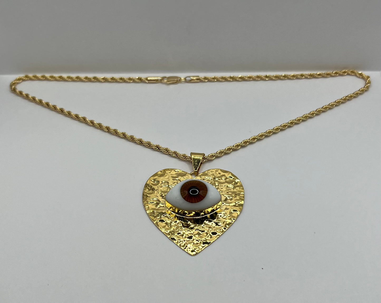 Heart Eye Necklace