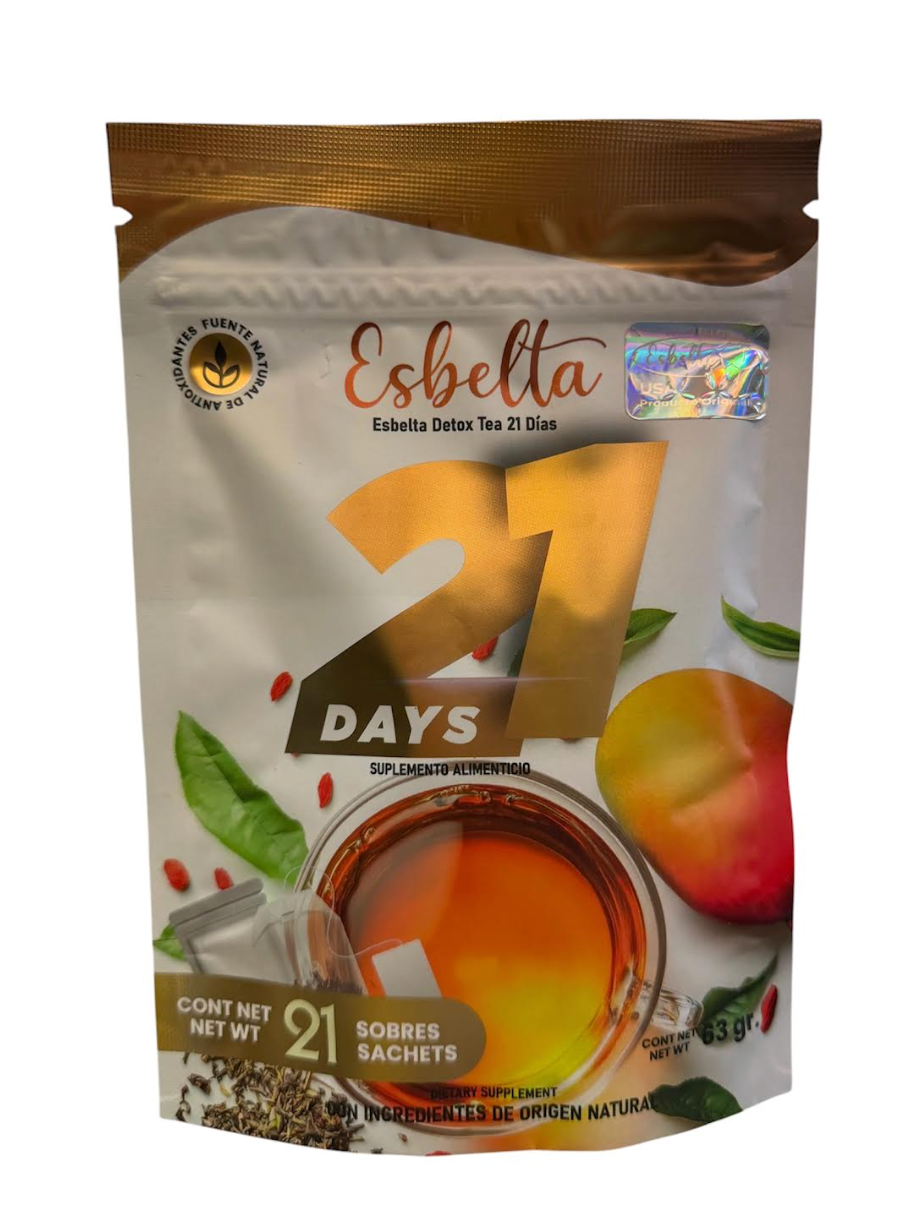 Esbelta detox tea 21-days
