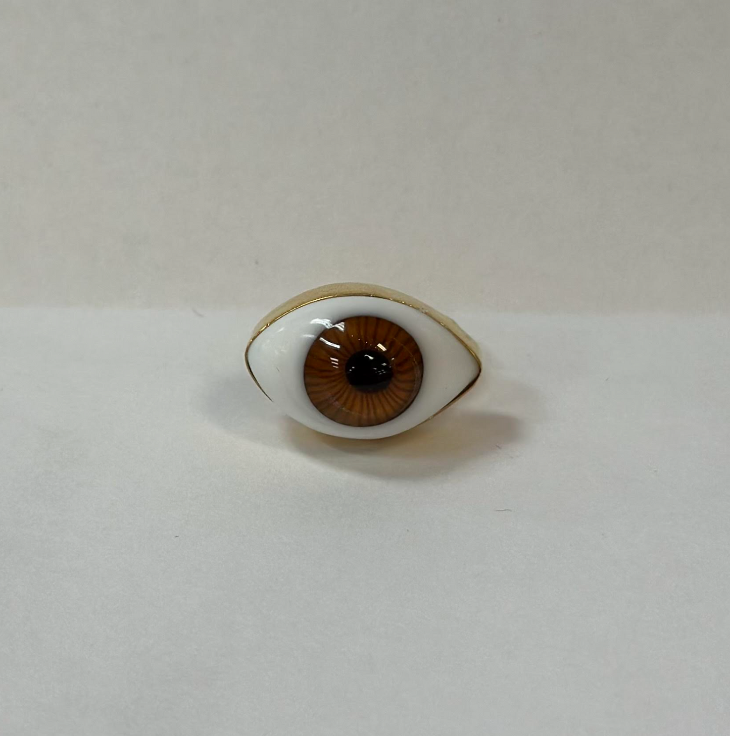 Thin band Eye Ring