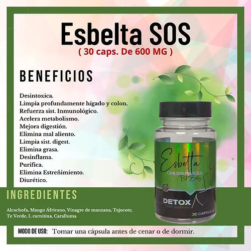 Esbelta Detox flat belly.